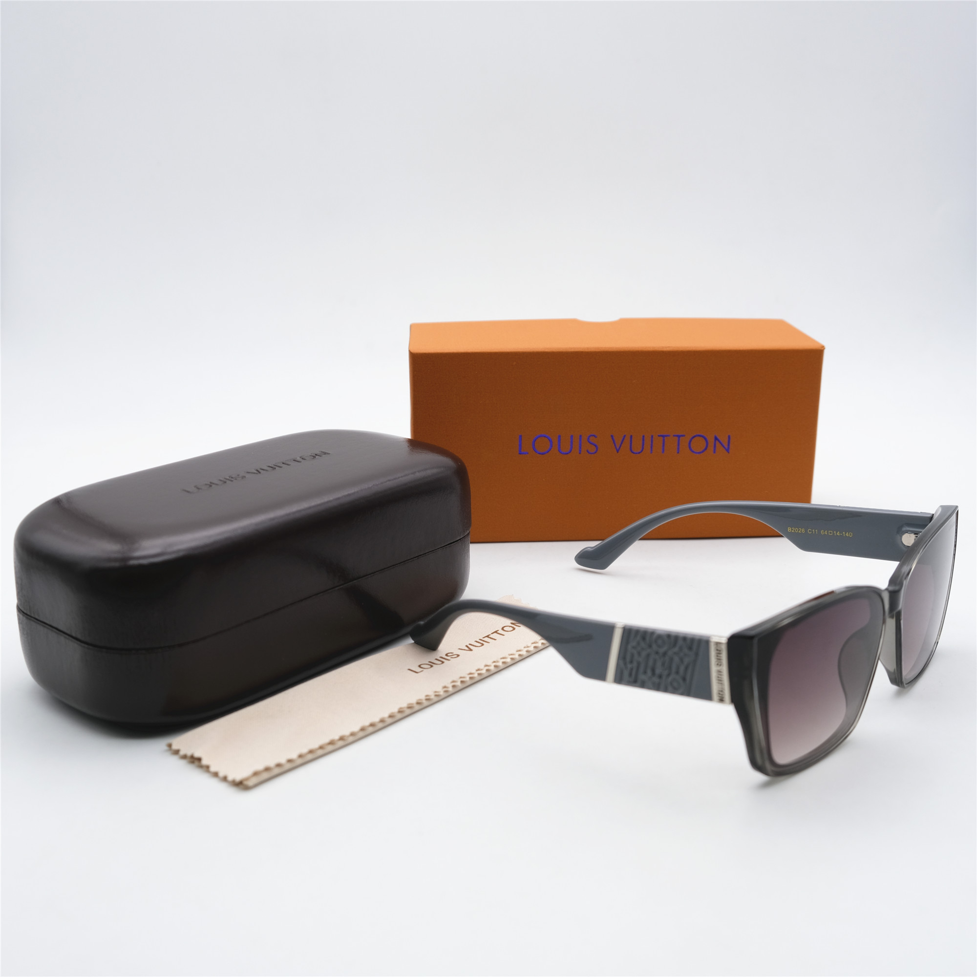  Солнцезащитные очки картинка Женские Брендовые  Классический B2027-C11 