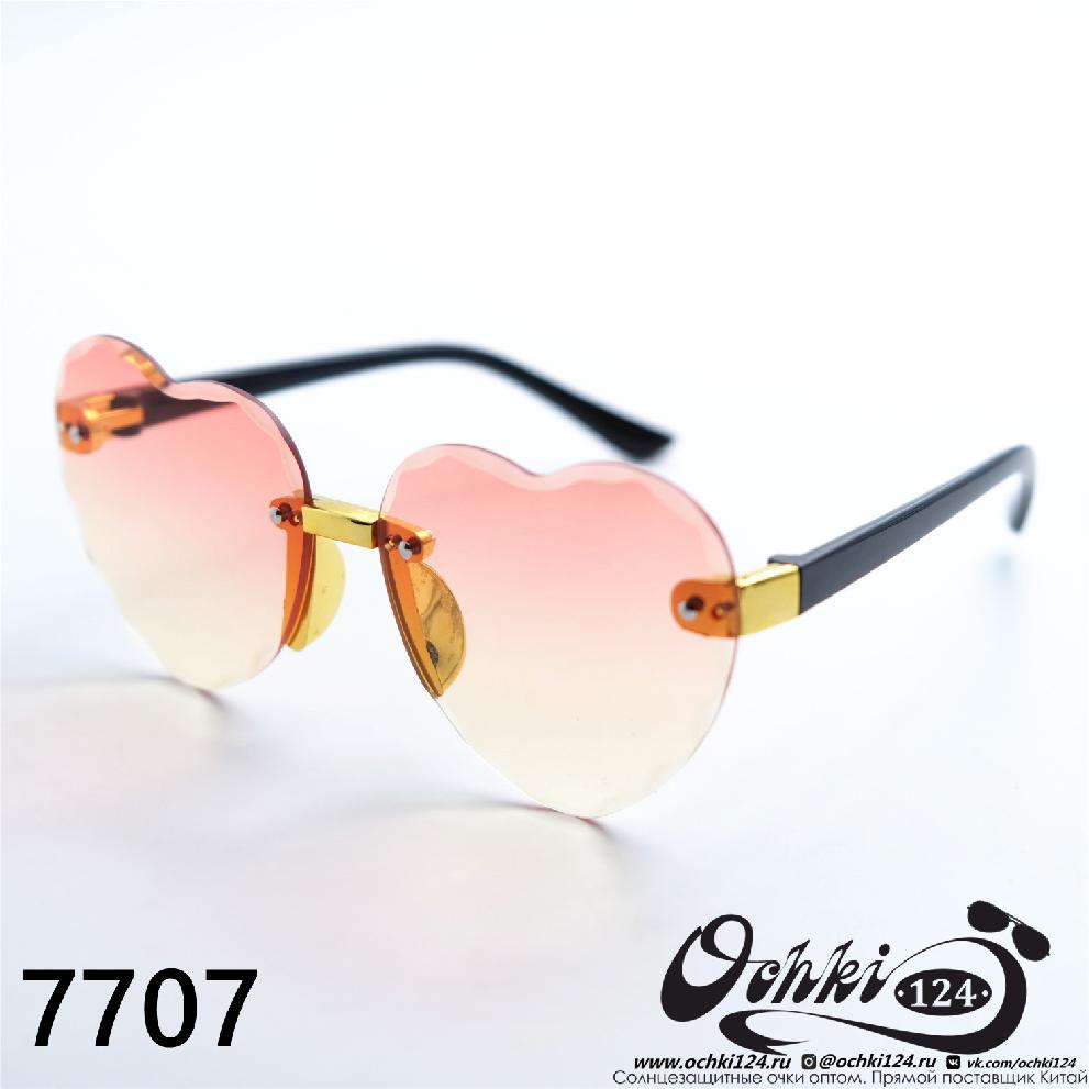  Солнцезащитные очки картинка 2023 Детские Геометрические формы  7707-C4 