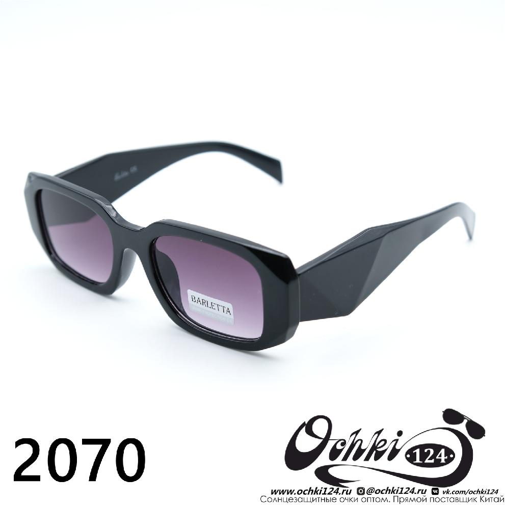  Солнцезащитные очки картинка 2023 Женские Узкие и длинные Barletta 2070-C2 