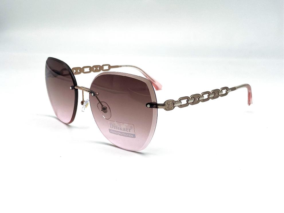  Солнцезащитные очки картинка Женские Disikaer  Прямоугольные 88391-C8-13 