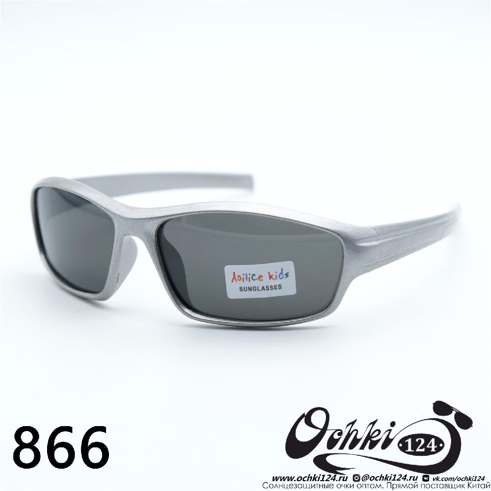  Солнцезащитные очки картинка 2023 Детские Узкие и длинные  866-C6 