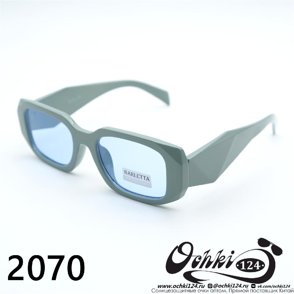  Солнцезащитные очки картинка 2023 Женские Узкие и длинные Barletta 2070-C3 