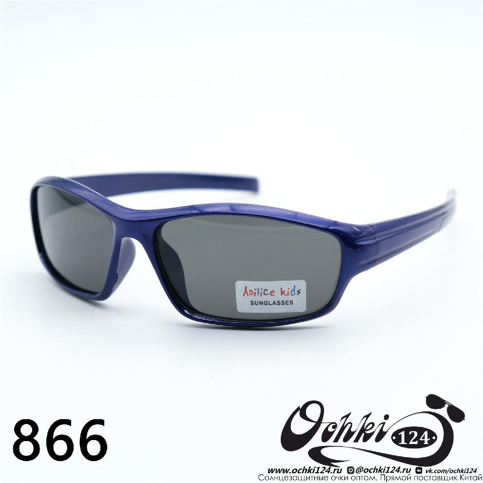  Солнцезащитные очки картинка 2023 Детские Узкие и длинные  866-C5 