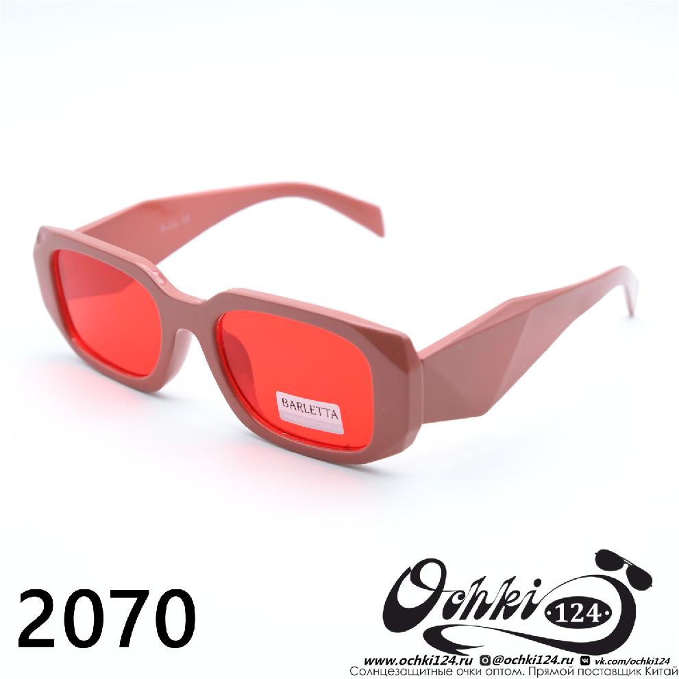  Солнцезащитные очки картинка 2023 Женские Узкие и длинные Barletta 2070-C5 