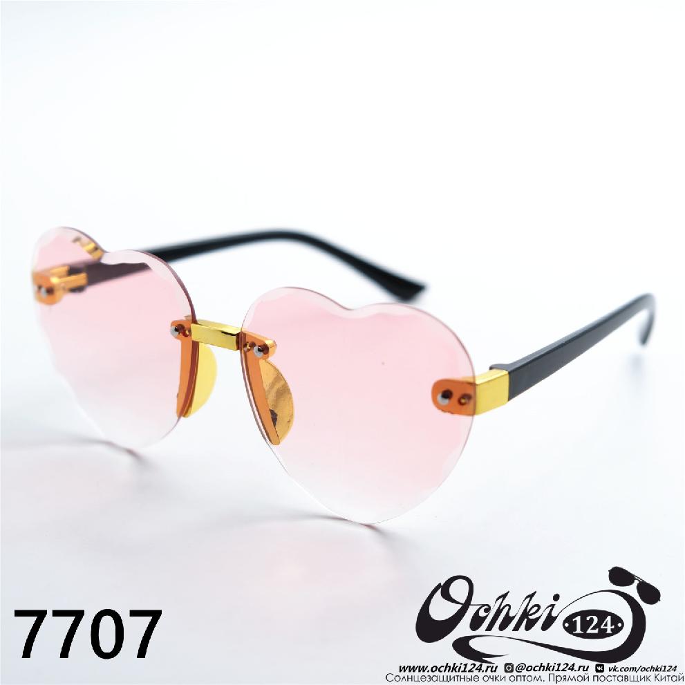  Солнцезащитные очки картинка 2023 Детские Геометрические формы  7707-C3 