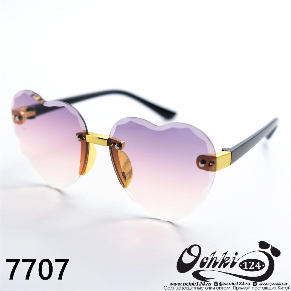  Солнцезащитные очки картинка 2023 Детские Геометрические формы  7707-C5 