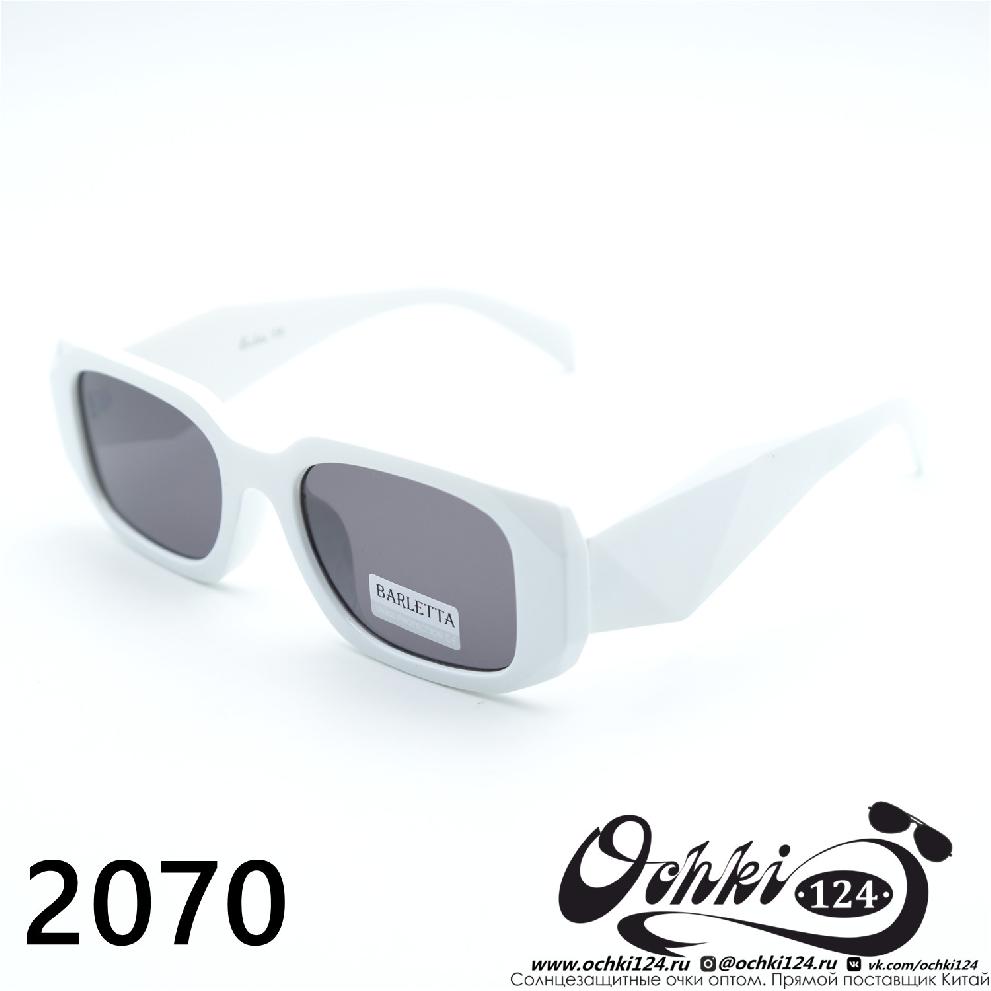  Солнцезащитные очки картинка 2023 Женские Узкие и длинные Barletta 2070-C7 