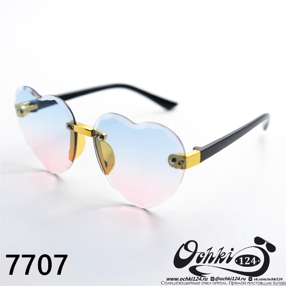 Солнцезащитные очки картинка 2023 Детские Геометрические формы  7707-C2 