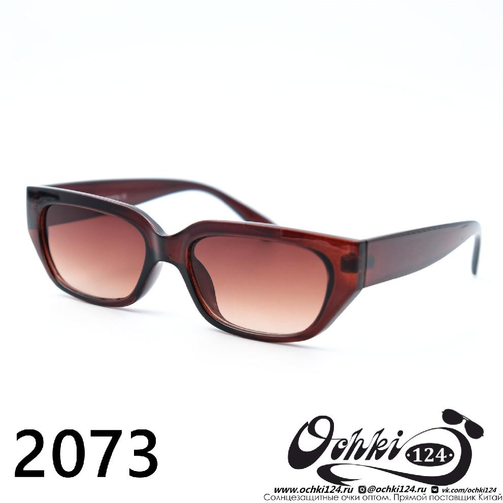  Солнцезащитные очки картинка 2023 Женские Узкие и длинные Barletta 2073-C6 