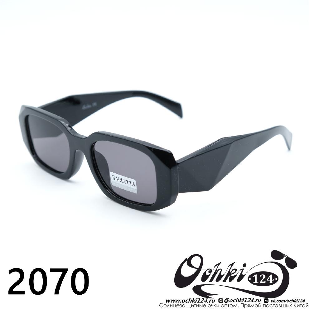  Солнцезащитные очки картинка 2023 Женские Узкие и длинные Barletta 2070-C1 