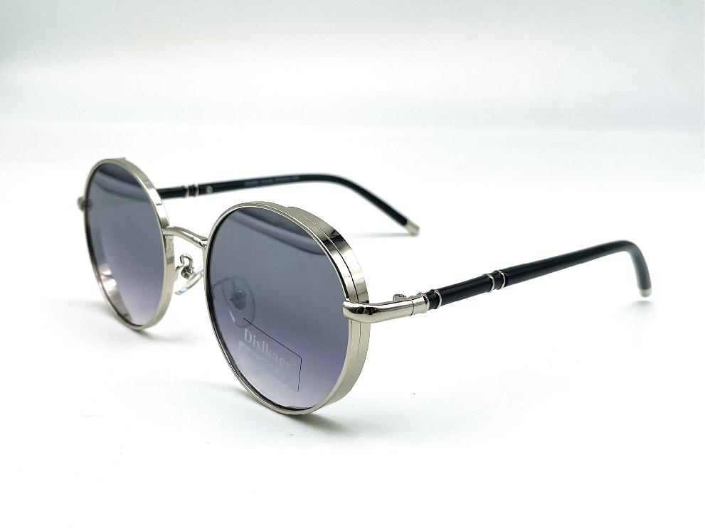  Солнцезащитные очки картинка Женские Disikaer  Круглые 88388-C3-62 