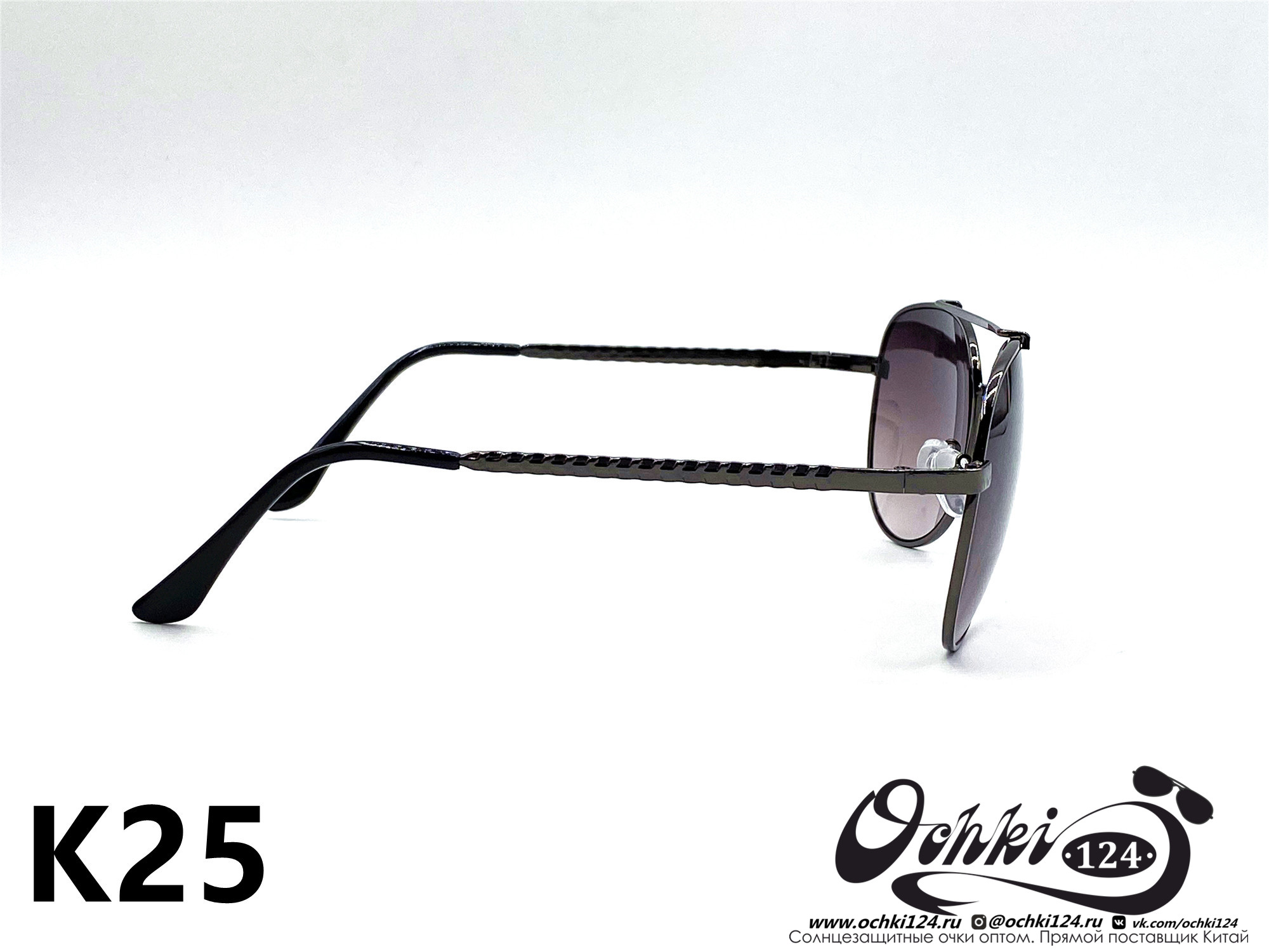  Солнцезащитные очки картинка 2022 Унисекс Авиаторы KaiFeng K25-3 