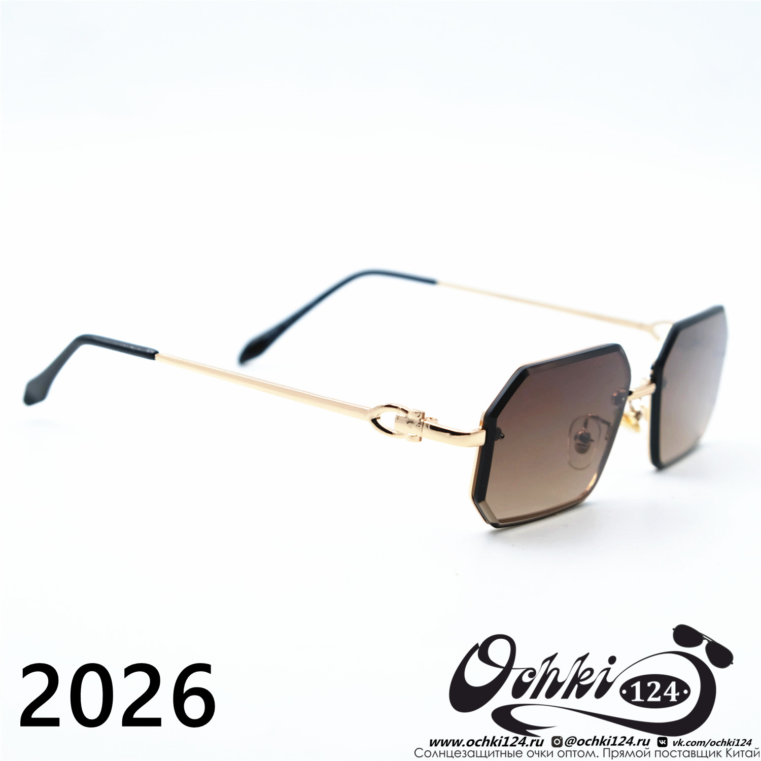 Солнцезащитные очки картинка 2023 Женские Узкие и длинные 2023 2026-C2 