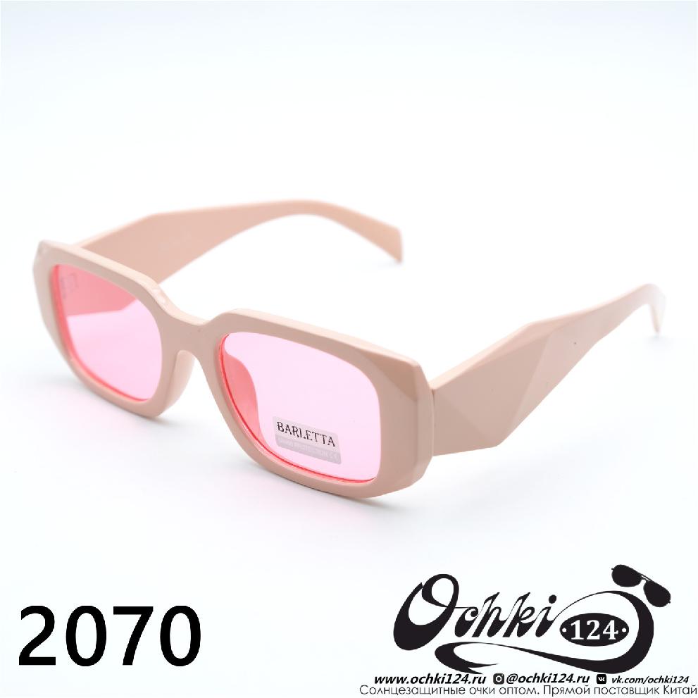  Солнцезащитные очки картинка 2023 Женские Узкие и длинные Barletta 2070-C4 