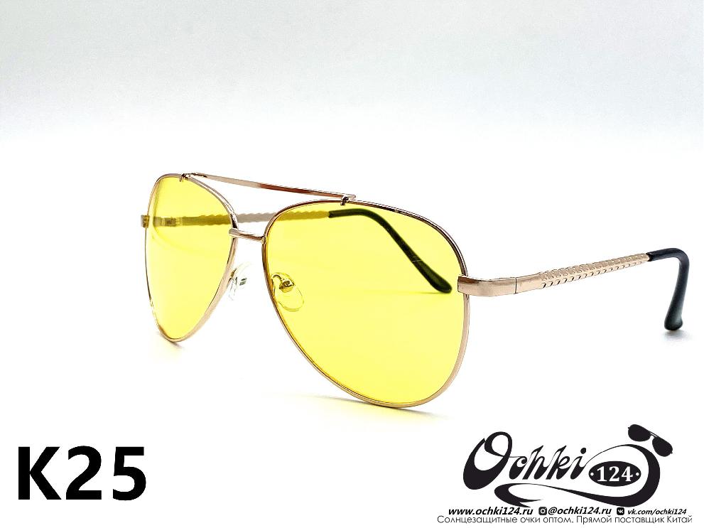  Солнцезащитные очки картинка 2022 Унисекс Авиаторы KaiFeng K25-6 