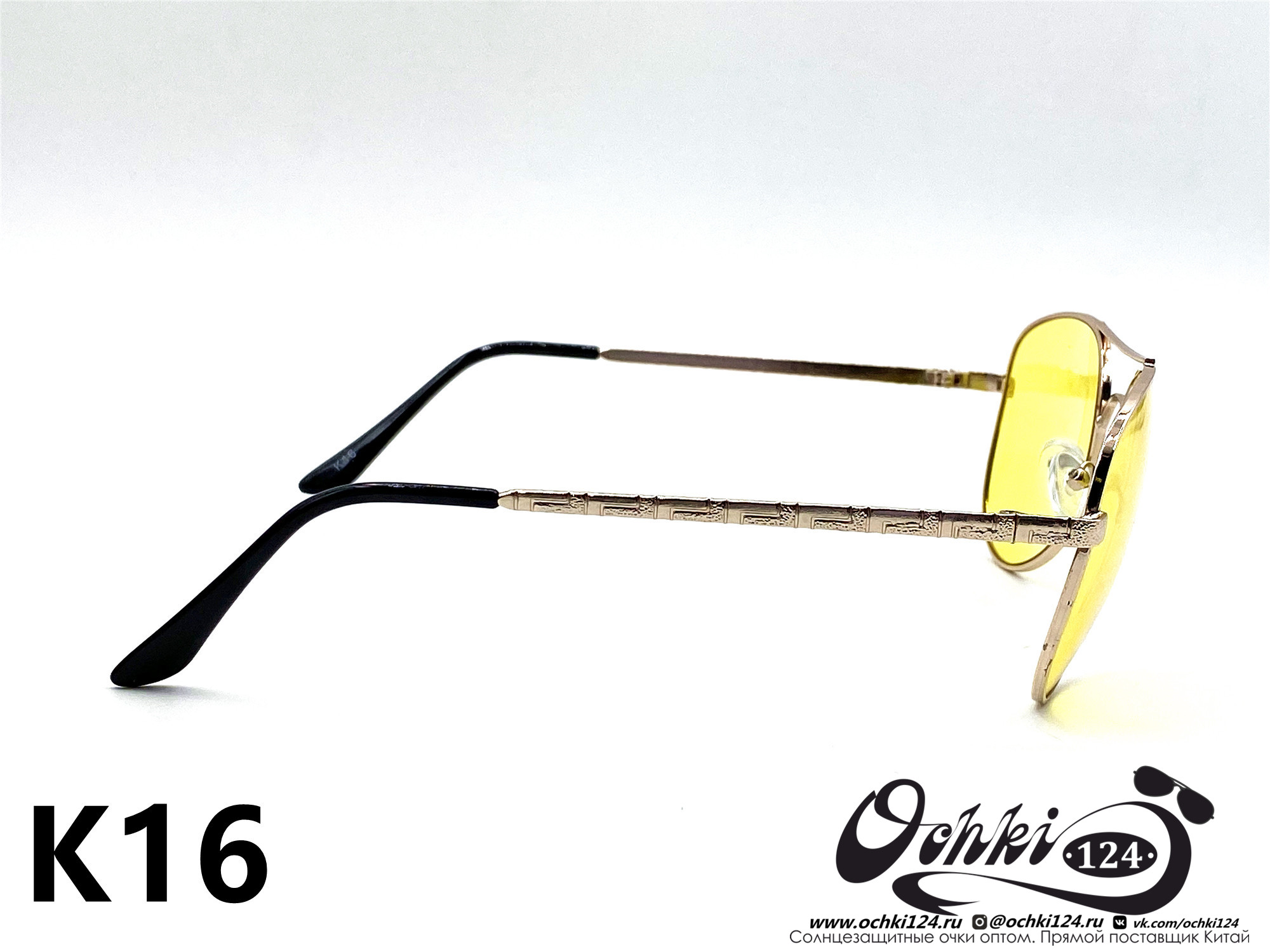  Солнцезащитные очки картинка 2022 Унисекс Авиаторы KaiFeng K16-4 