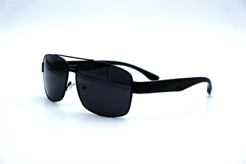  Солнцезащитные очки картинка  Мужские Брендовые Polarized Прямоугольные P9097-C5 
