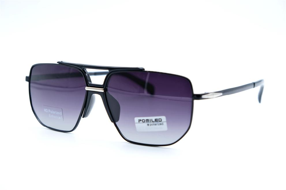  Солнцезащитные очки картинка 2026 Мужские Pomiled Polarized Геометрические формы 08296-C3-124 