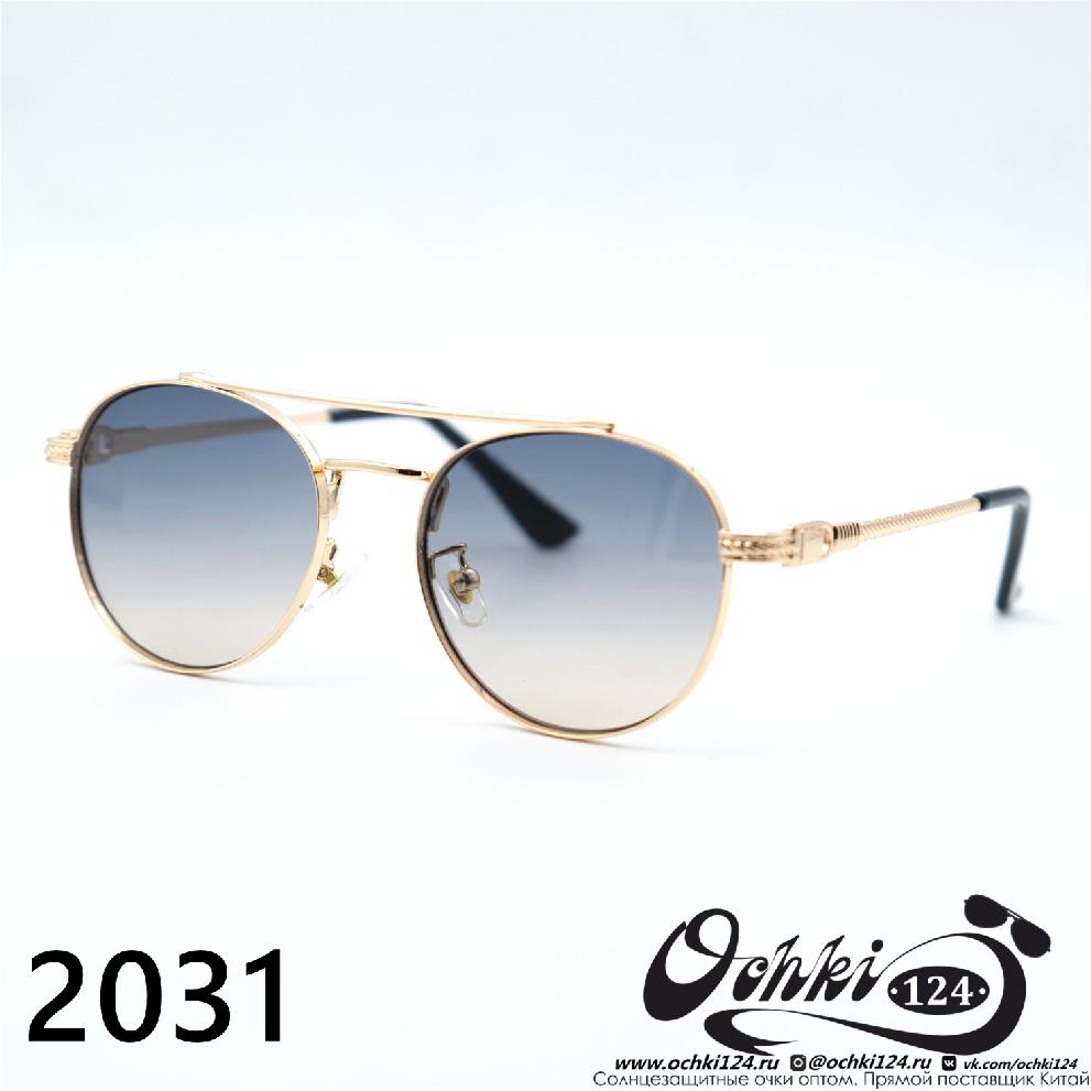  Солнцезащитные очки картинка 2023 Женские Круглые 2023 2031-C7 