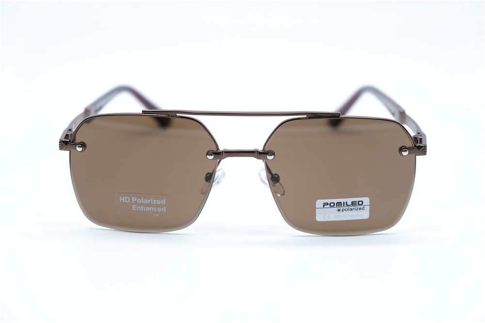  Солнцезащитные очки картинка 2026 Мужские Pomiled Polarized Геометрические формы 08285-12-32 