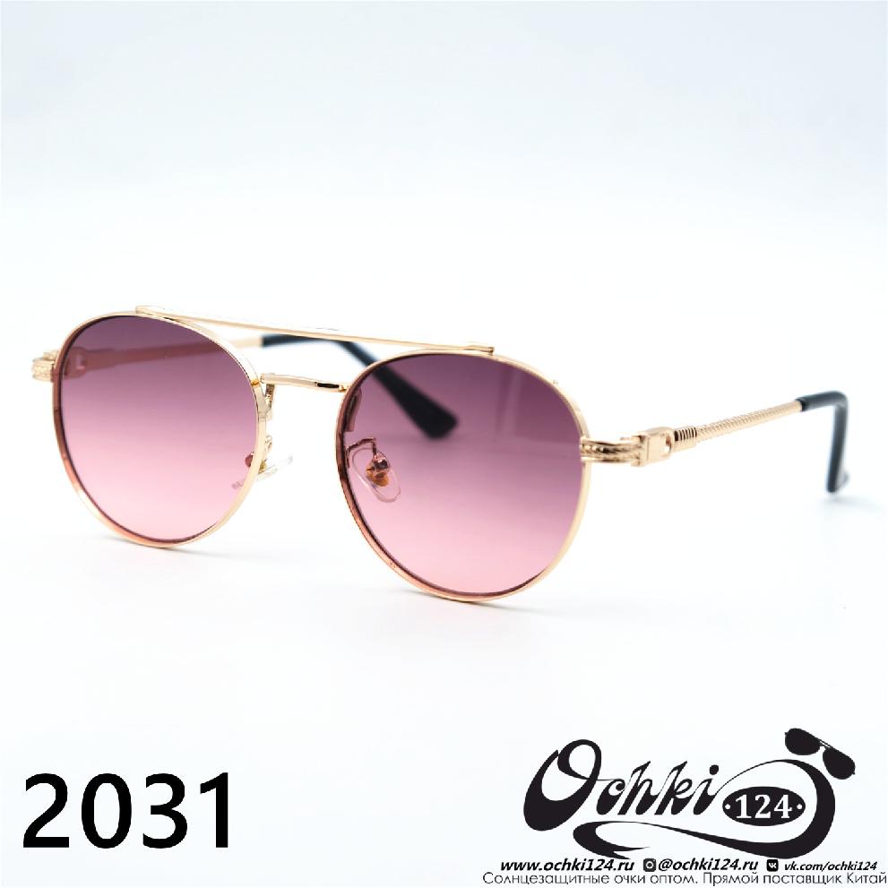  Солнцезащитные очки картинка 2023 Женские Круглые 2023 2031-C5 
