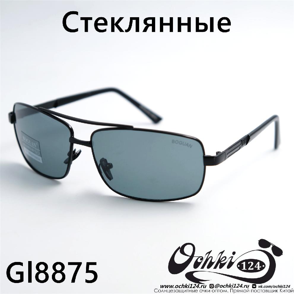 Солнцезащитные очки картинка 2023 Мужские Квадратные Boguan 8875-C1 