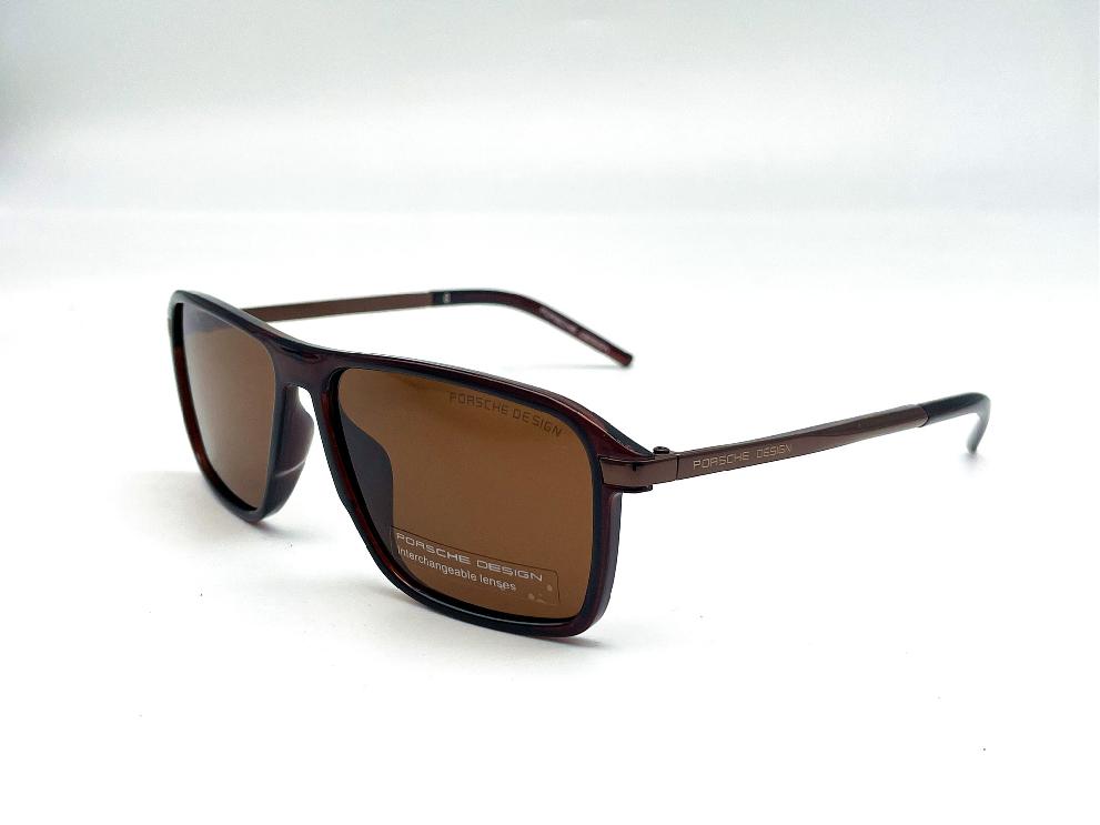  Солнцезащитные очки картинка  Мужские Брендовые Polarized Квадратные P1879-C3 