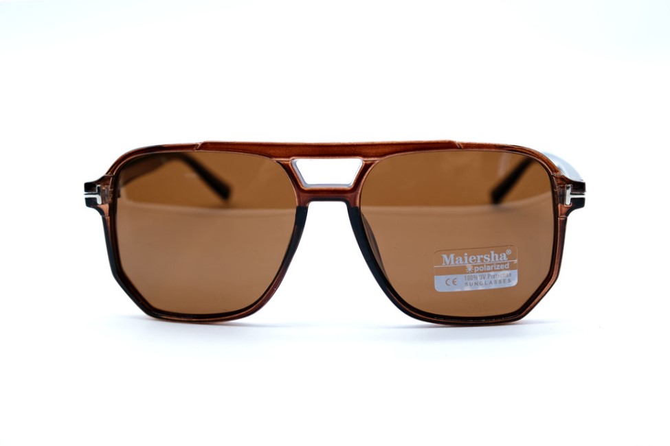  Солнцезащитные очки картинка 2026 Унисекс Maiersha Polarized Классические 01658-7-59 