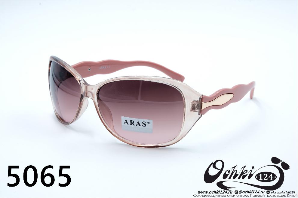  Солнцезащитные очки картинка 2022 Женские Лисички Aras 5065-4 