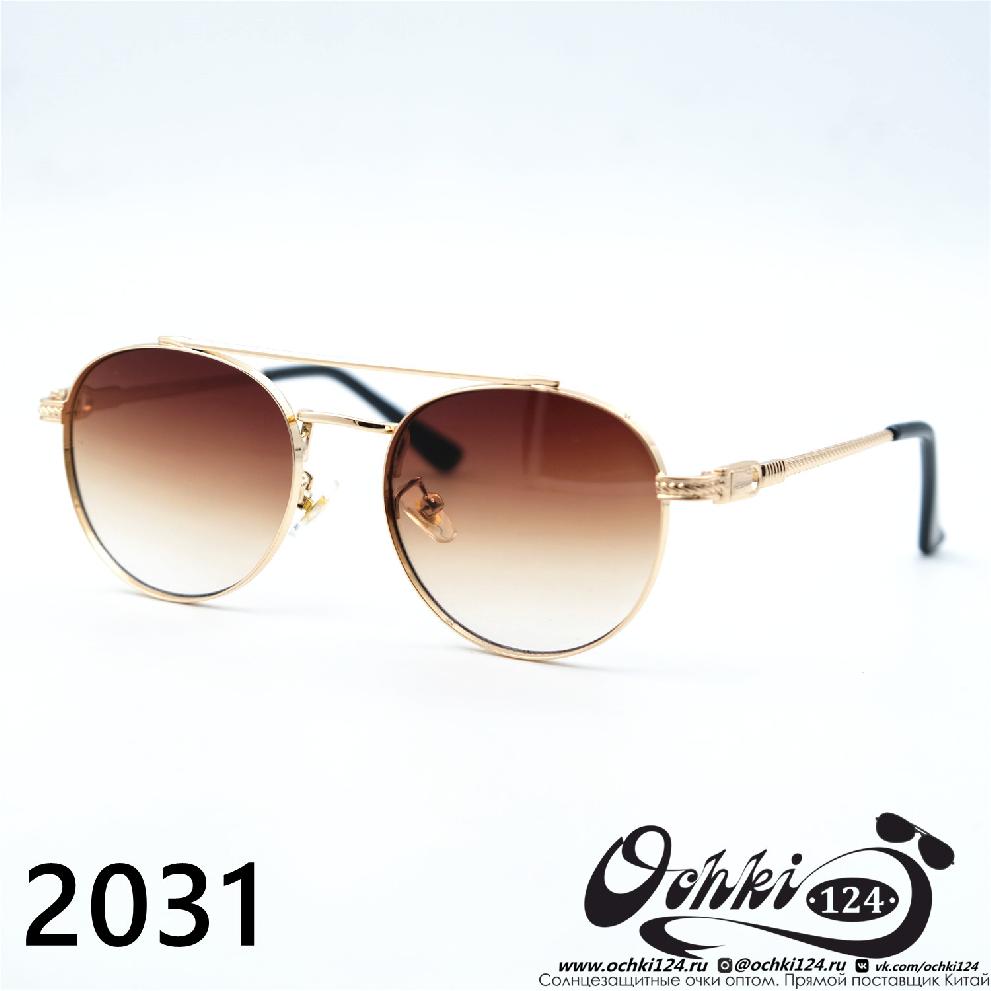  Солнцезащитные очки картинка 2023 Женские Круглые 2023 2031-C3 