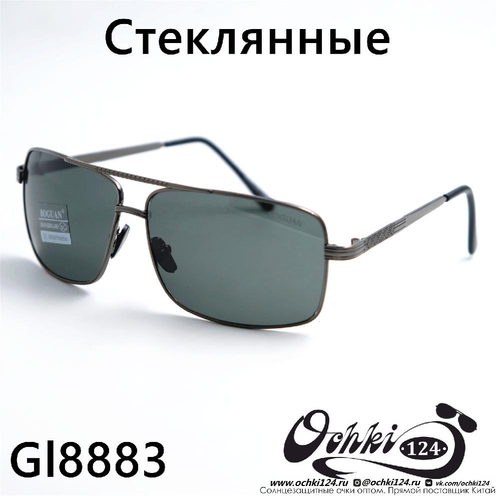  Солнцезащитные очки картинка 2023 Мужские Квадратные Boguan 8883-C3 