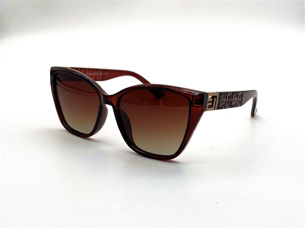  Солнцезащитные очки картинка 2026 Женские Maiersha Polarized Лисички 03821-С8-02 