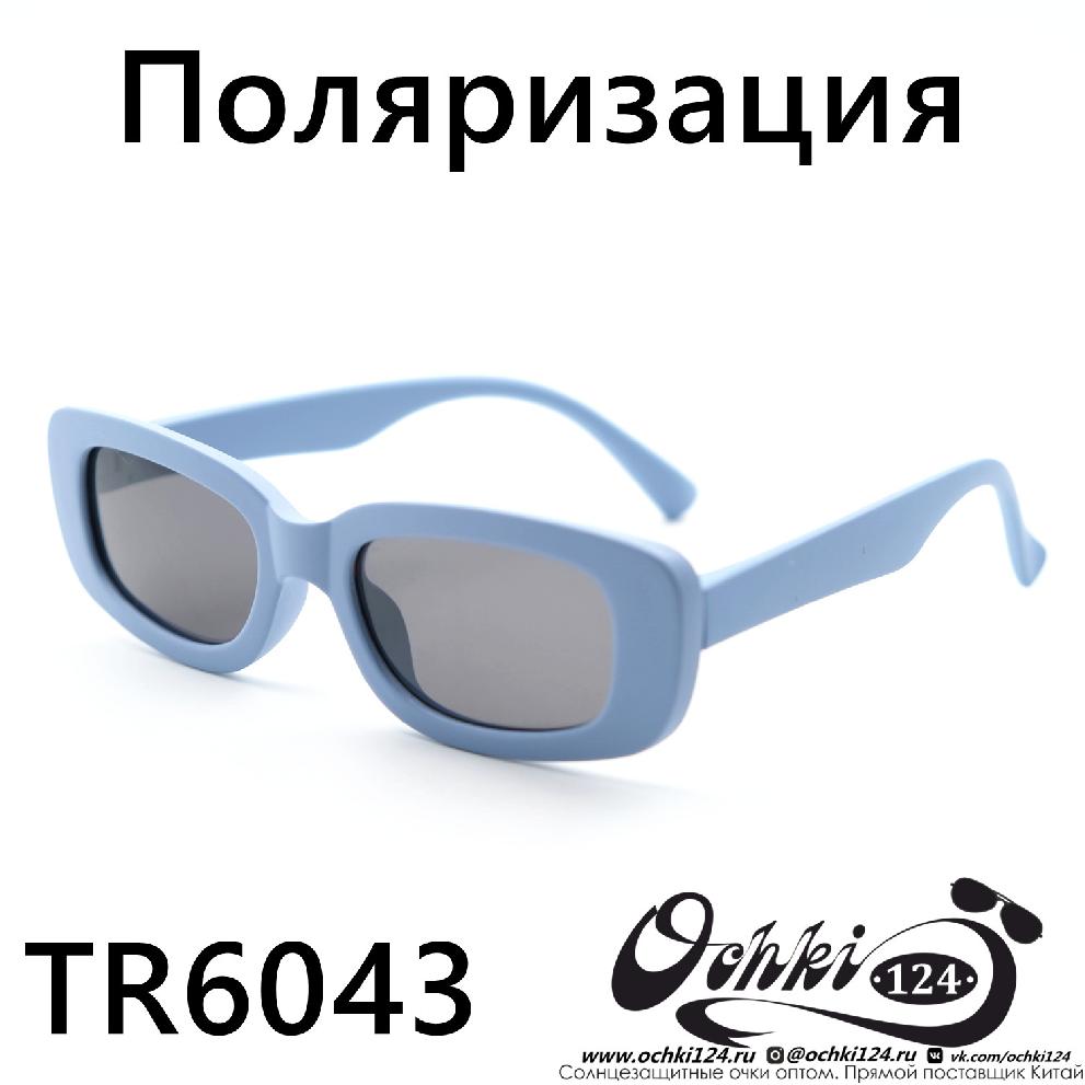  Солнцезащитные очки картинка 2023 Детские Поляризованные Прямоугольные  TR6043-C1 