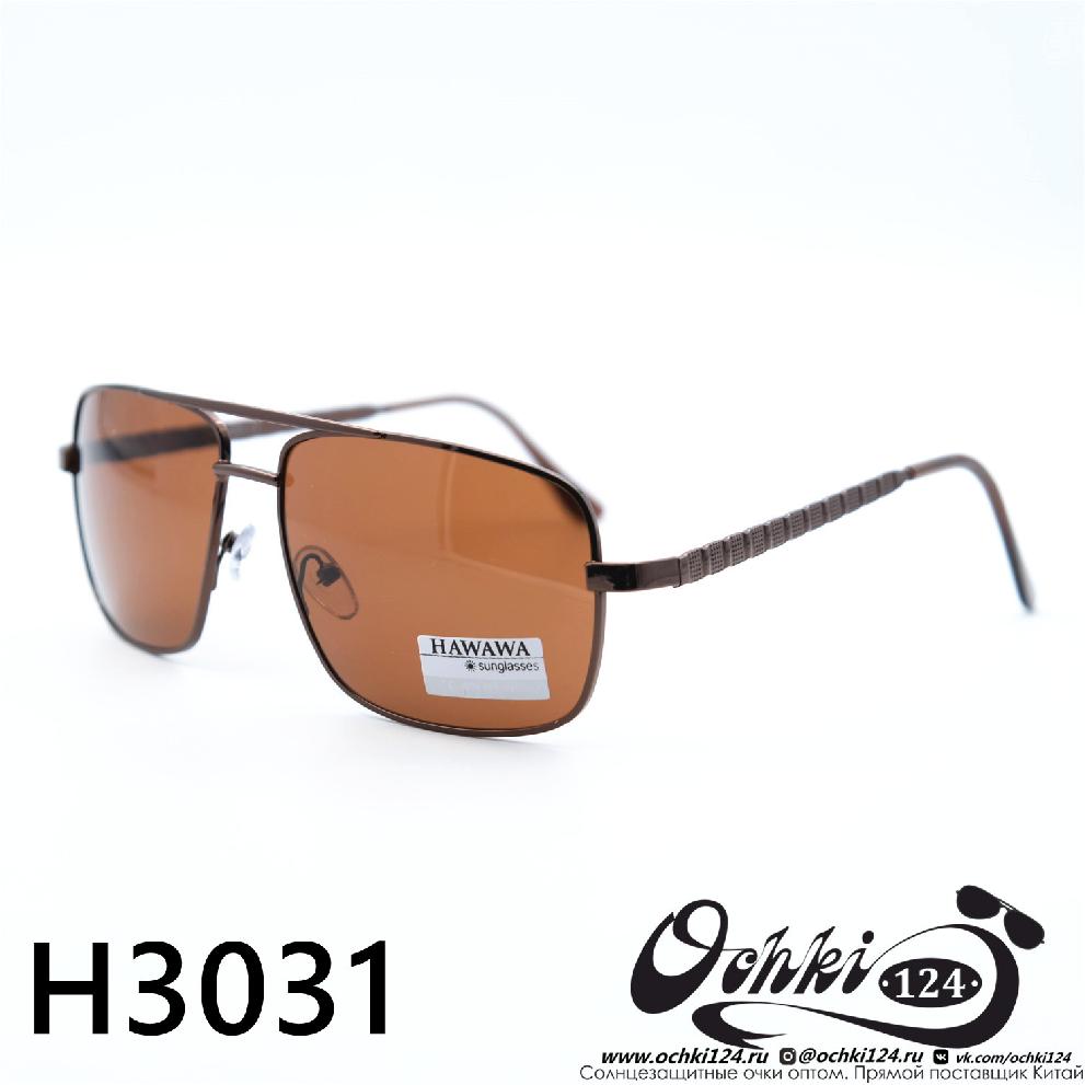  Солнцезащитные очки картинка 2023 Мужские Квадратные HAWAWA H3031-C2 
