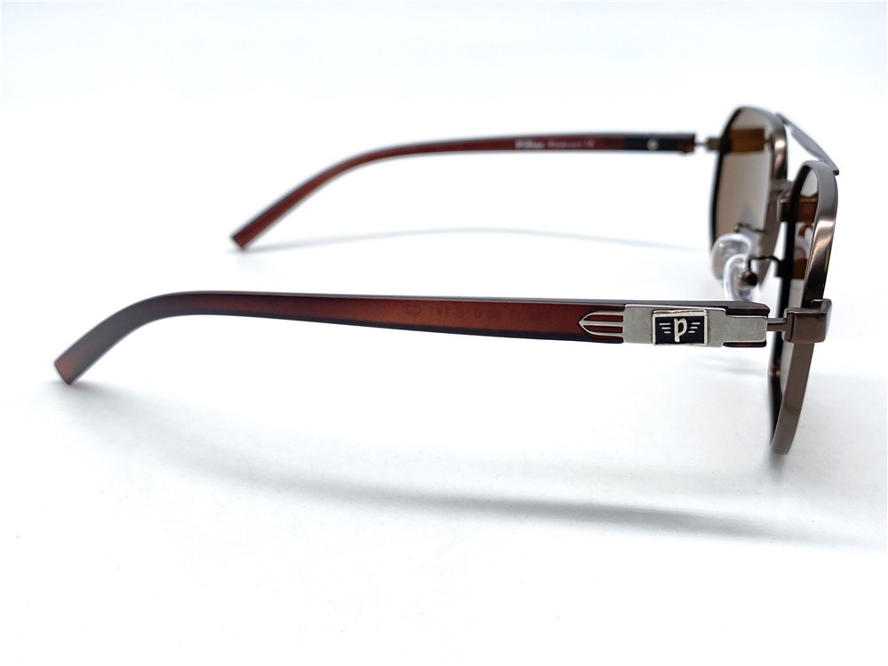  Солнцезащитные очки картинка 2026 Мужские Pillar Polarized Геометрические формы P6033-C2 