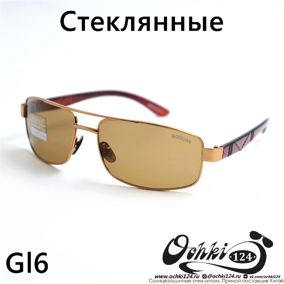  Солнцезащитные очки картинка 2023 Мужские Квадратные Boguan 6-C2 