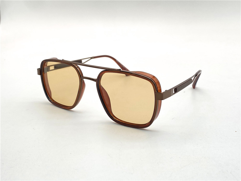  Солнцезащитные очки картинка 2026 Мужские Pomiled Polarized+Хамелеон Авиаторы B08803-C10-52 