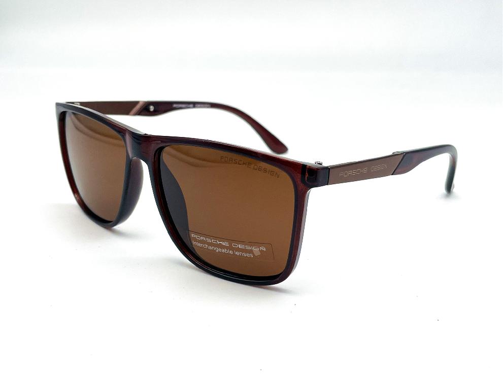  Солнцезащитные очки картинка  Мужские Брендовые Polarized Квадратные P1929-C3 
