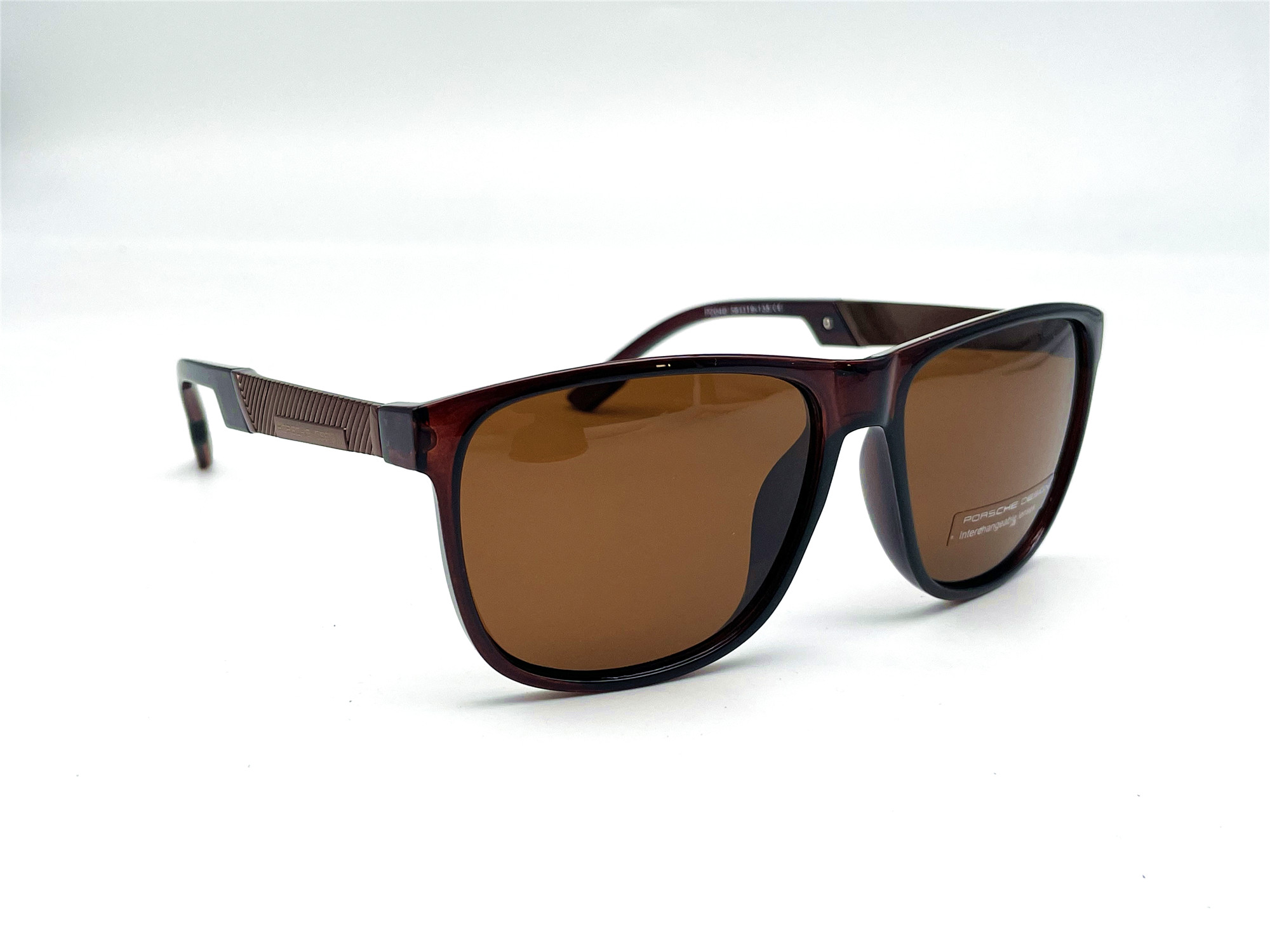  Солнцезащитные очки картинка  Мужские Брендовые Polarized Квадратные P2040-C3 