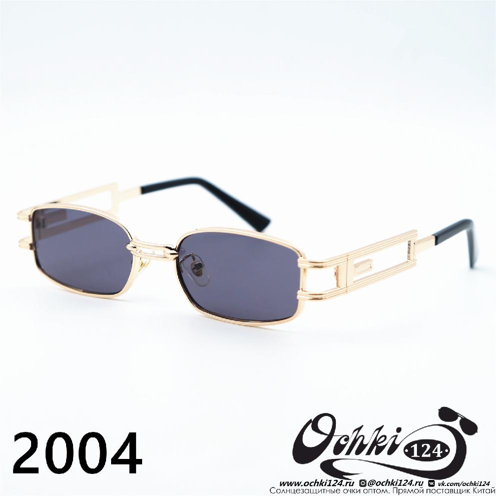  Солнцезащитные очки картинка Женские 2023  Узкие и длинные 2004-C5 