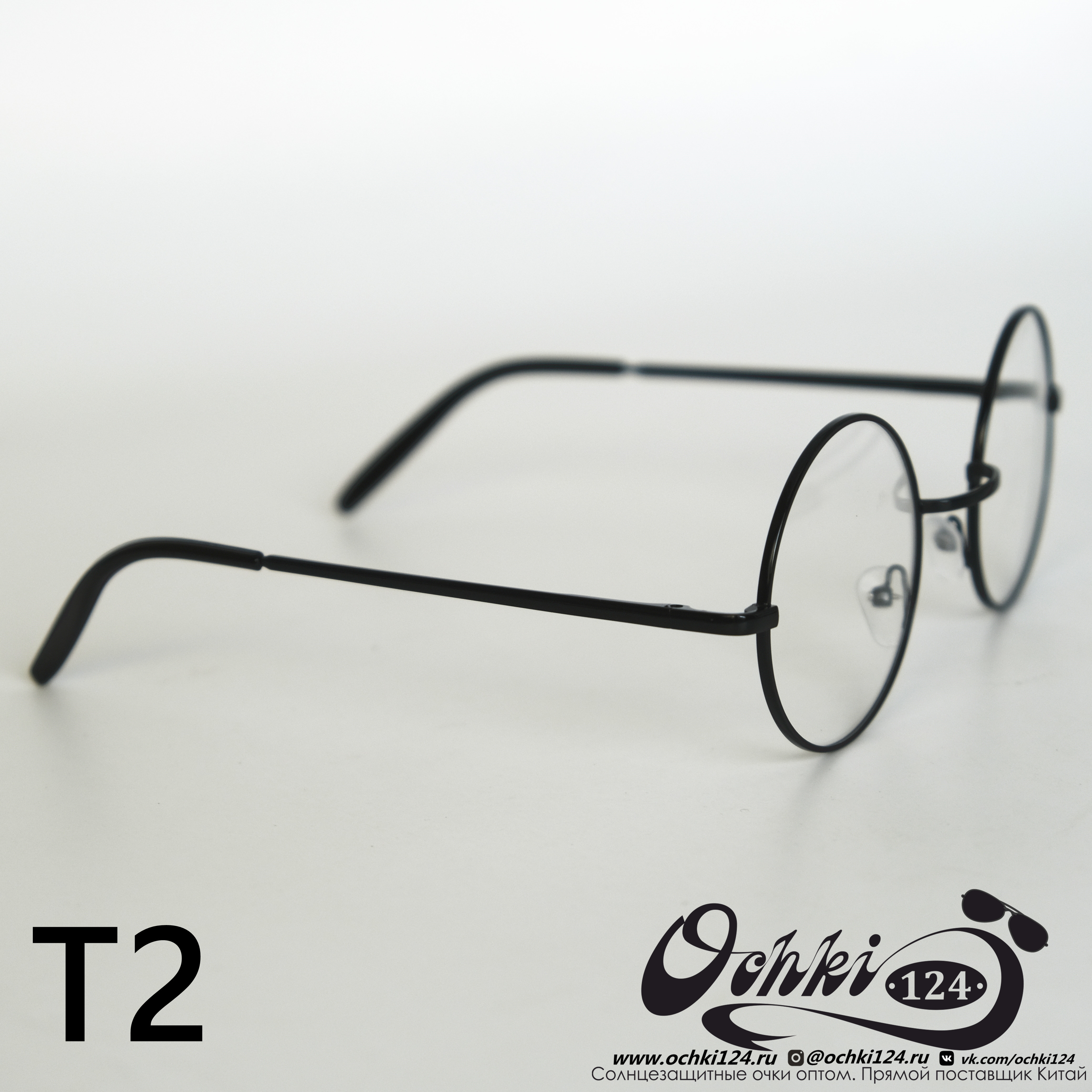  Солнцезащитные очки картинка 2022 Унисекс Круглые KaiFeng T2-C14 