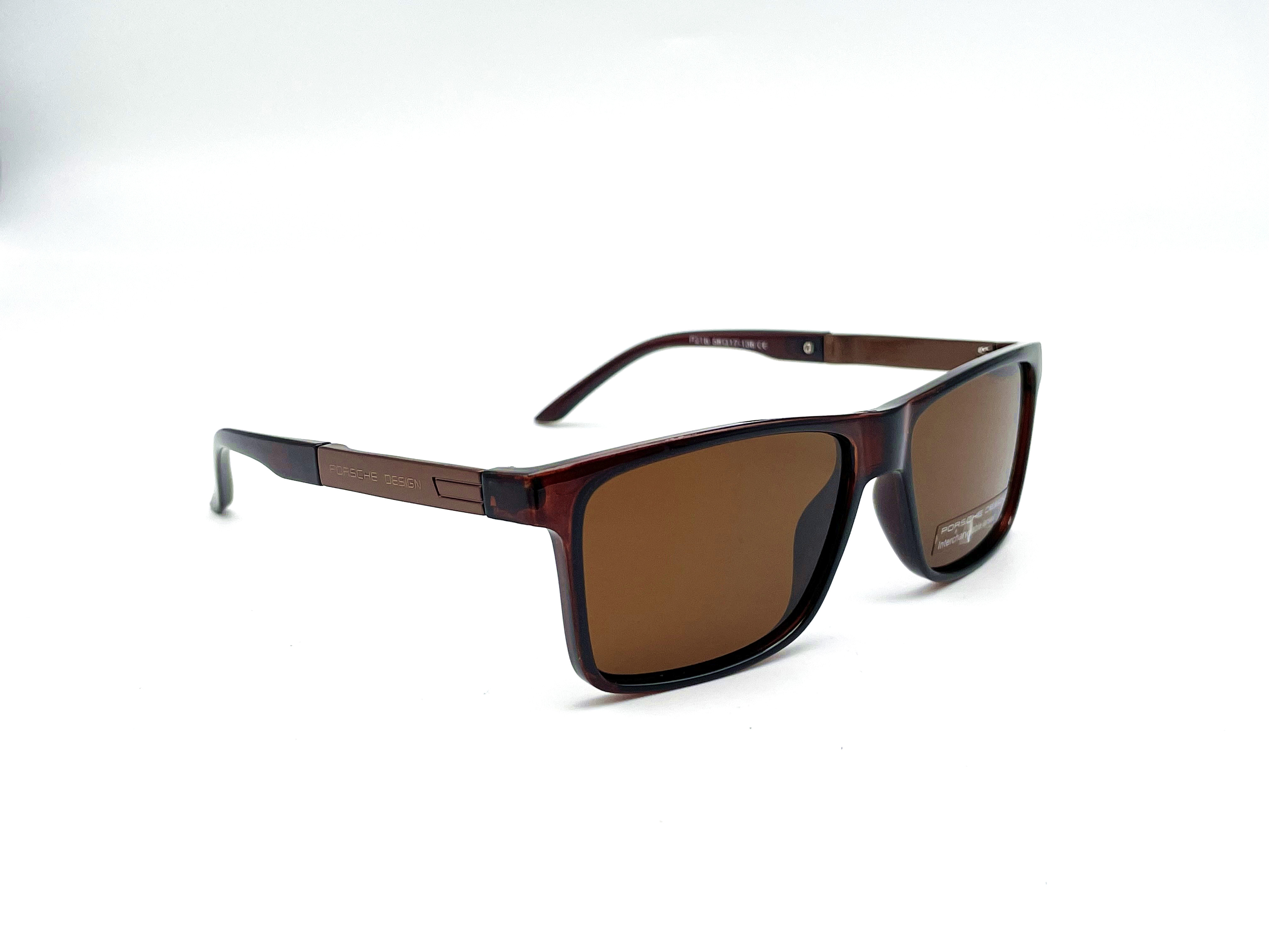  Солнцезащитные очки картинка  Мужские Брендовые Polarized Квадратные P218-C3 