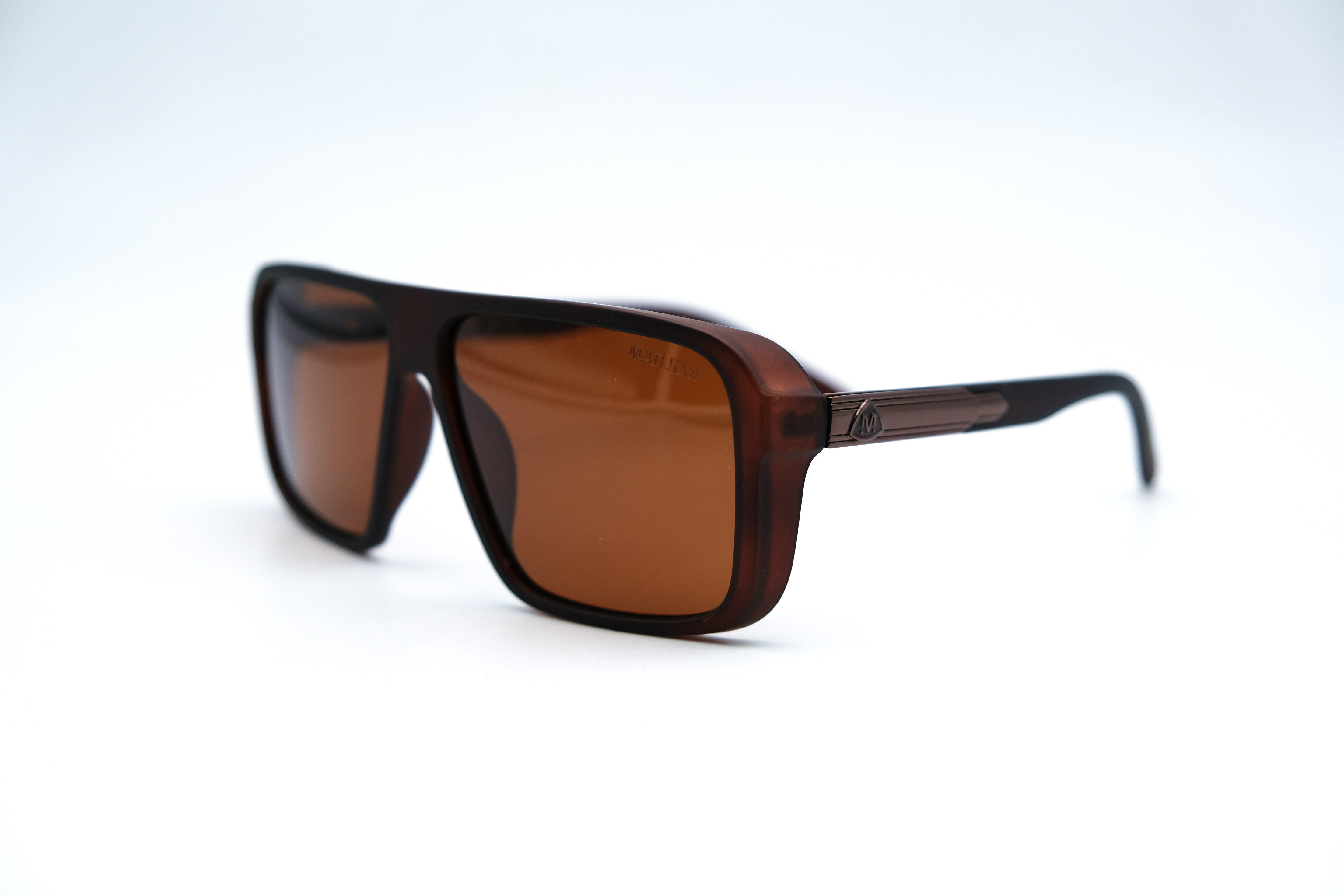  Солнцезащитные очки картинка 2025 Мужские Matlrxs Polarized Квадратные P1874-C2 