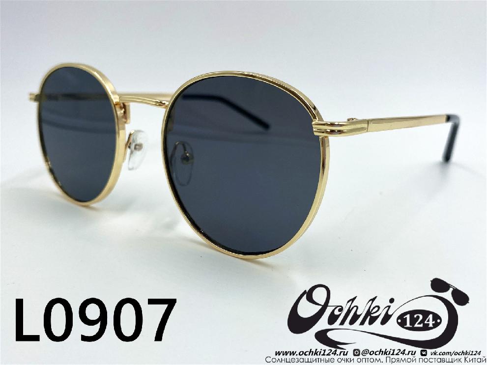  Солнцезащитные очки картинка 2022 Женские Круглые L0907-3 