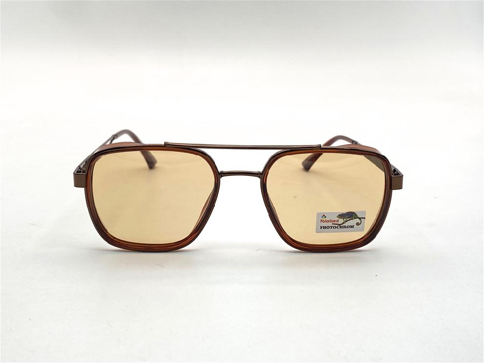  Солнцезащитные очки картинка 2026 Мужские Pomiled Polarized+Хамелеон Авиаторы B08803-C10-52 