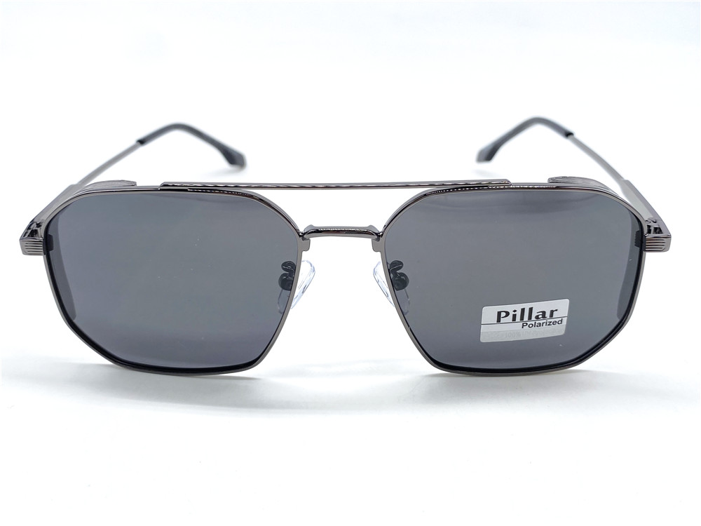  Солнцезащитные очки картинка 2026 Мужские Pillar Polarized Геометрические формы P6031-C3 