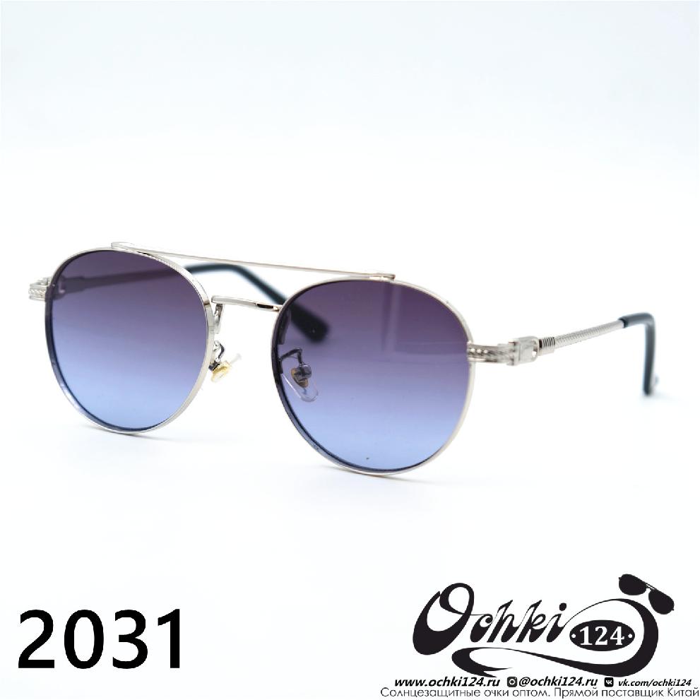  Солнцезащитные очки картинка 2023 Женские Круглые 2023 2031-C6 