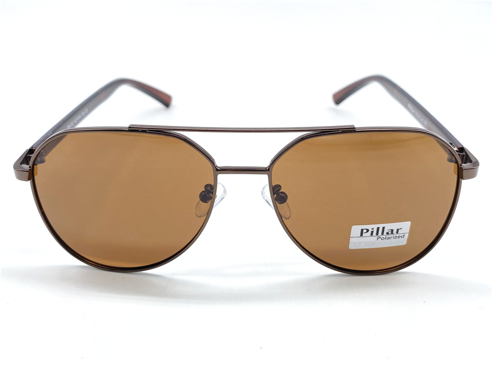  Солнцезащитные очки картинка 2026 Мужские Pillar Polarized Авиаторы P6032-C2 