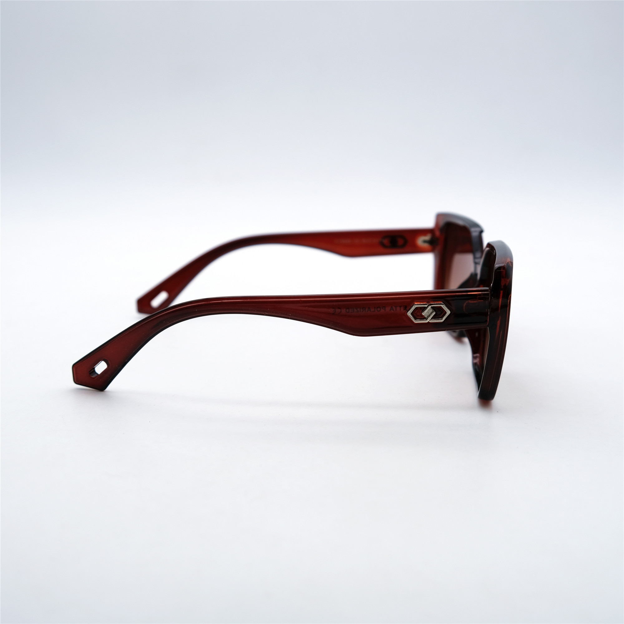 Солнцезащитные очки картинка Женские Barletta Polarized Круглые BP3032-2 