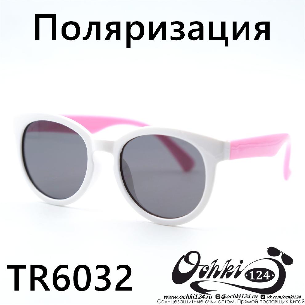  Солнцезащитные очки картинка 2023 Детские Поляризованные Круглые  TR6032-C2 
